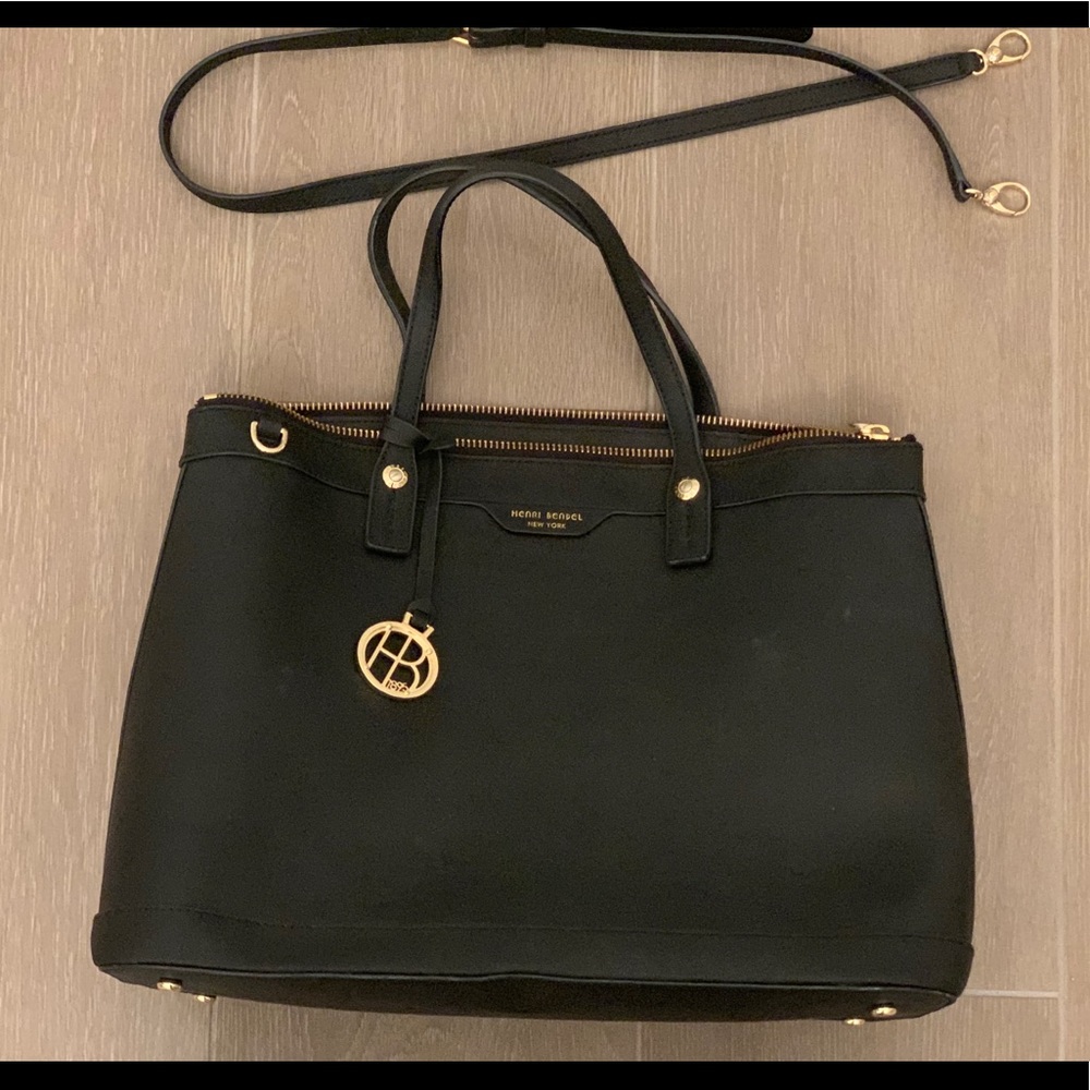Henri Bendel Black Tote
